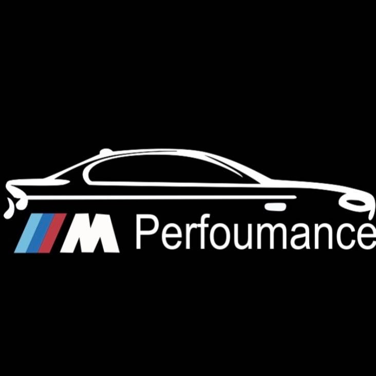 BMW M PERFORMACE LOGO PROJECTOT LIGHTS Nr.6020 (Menge 1 = 1 Satz/2 Türleuchten) 