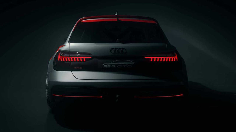 Upgraded LED strip tail light dynamic indicator for AUDI