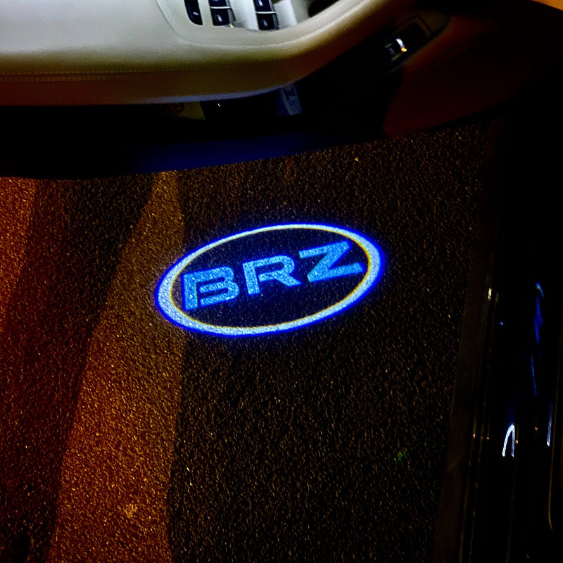 SUBARU  BRZ  LOGO PROJECROTR LIGHTS Nr.03 (quantity 1 = 1 sets/2 door lights)