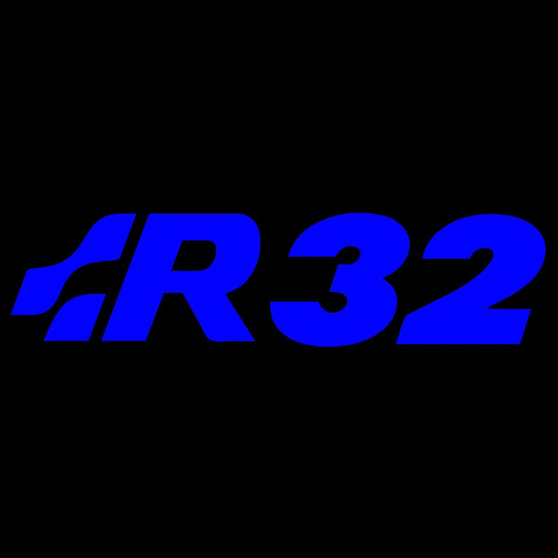 Volkswagen Türleuchten R32 Logo Nr. 303 (Menge 1 = 2 Logofolie / 2 Türleuchten)