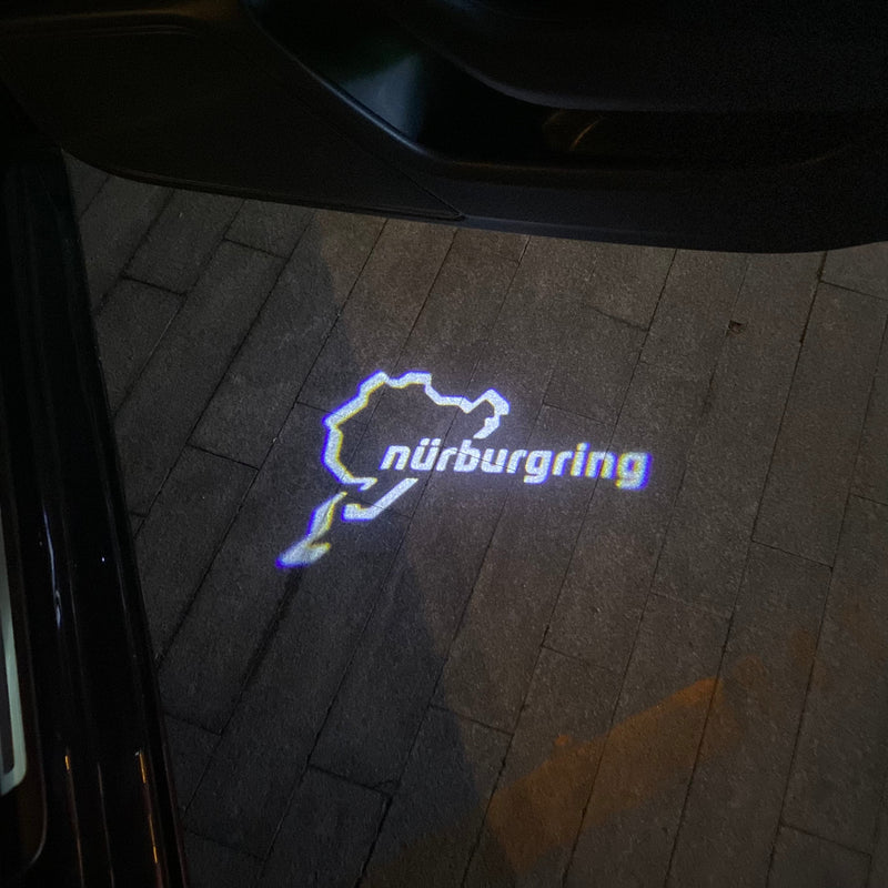 Nürburgring Logo Nr.229  (quantity 1 = 2 Logo Films /2 door lights）Automobile Racing & Culture