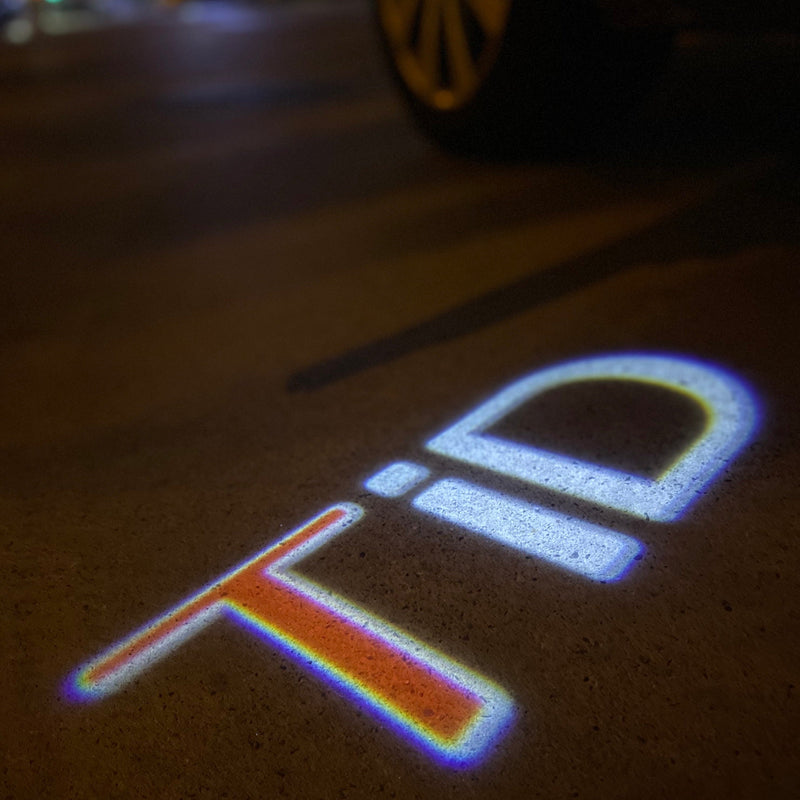 SAAB TID LOGO PROJECROTR LIGHTS Nr.2511 (quantità 1 = 1 set/2 luci porta)