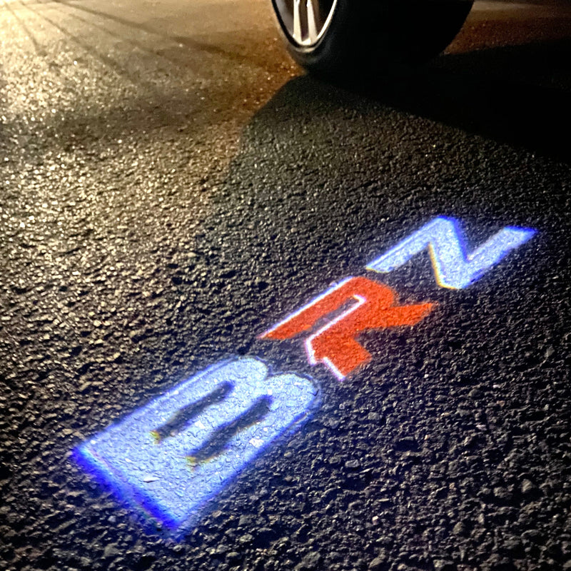 SUBARU  BRZ  LOGO PROJECROTR LIGHTS Nr.03 (quantity 1 = 1 sets/2 door lights)