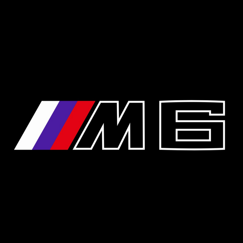 BMW M6 LOGO PROJECTOT LIGHTS Nr.04 (Menge 1 = 1 Satz/2 Türleuchten)