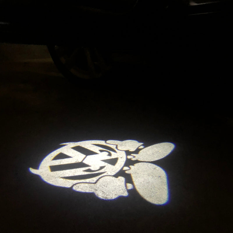 VolksWagen Original LOGO  Nr. 232 (quantity 1 = 2 Logo Films /2 door lights）