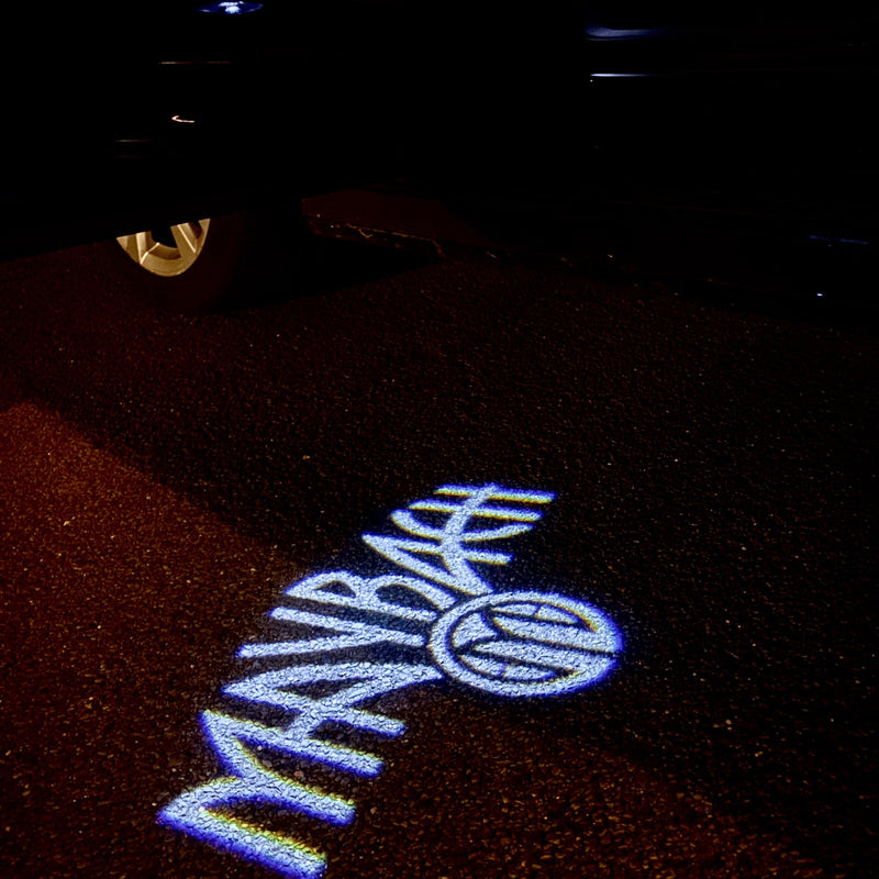 MAYBACH LOGO PROJECTOT LIGHTS Nr.1309 (quantità 1 = 2 pellicole logo /2 luci porta）