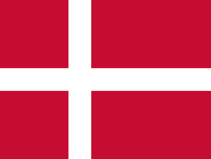 Denmark   National Flag  logo door lights (quantity 1 = 1 sets / 2 logo film /  Can replace of lights  other logos )