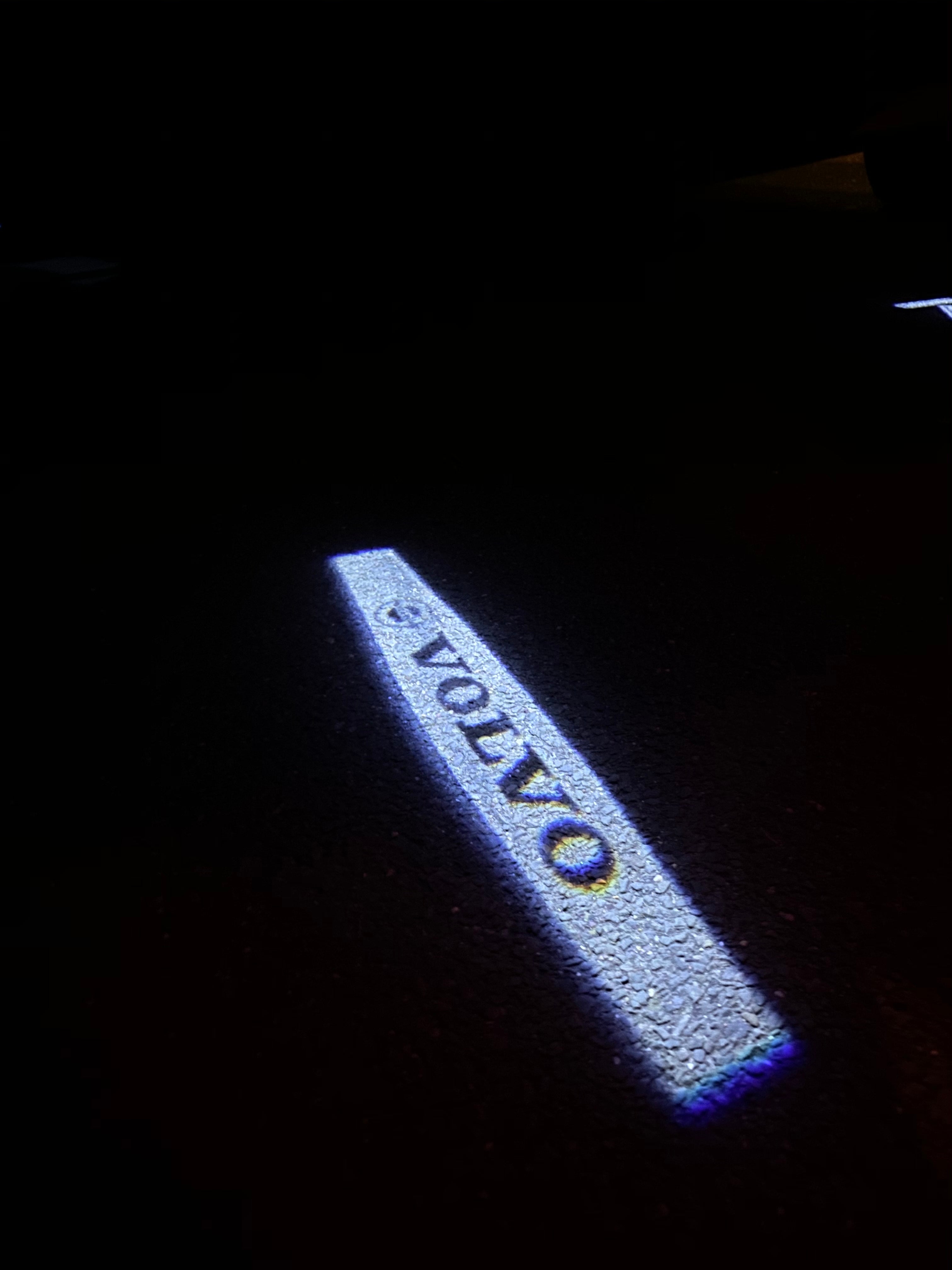 Volvo Original  LOGO PROJECROTR LIGHTS Nr.52  (quantity  1 =  2 Logo Film /  2 door lights)