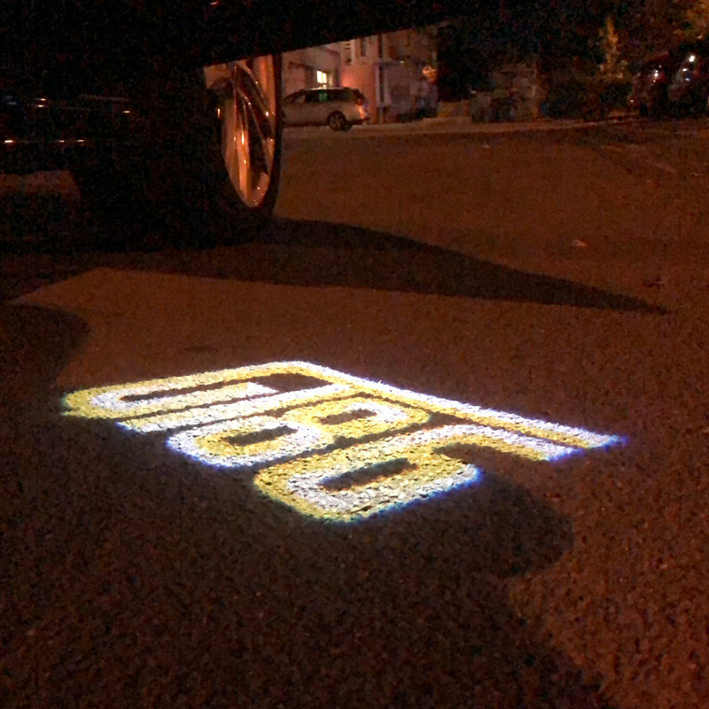 GT 86 LOGO PROJECTOT LIGHTS Nr.11 (Menge 1 = 2 Logofolien /2 Türleuchten）