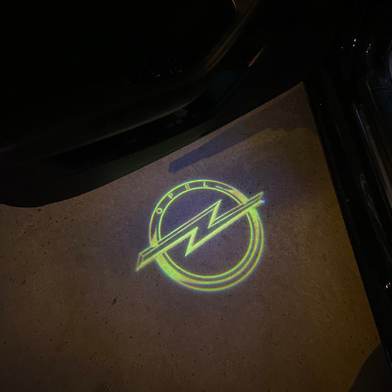 Opel Original LOGO PROJECROTR LIGHTS Nr.1421 (Menge 1 = 1 Satz/2 Türleuchten)