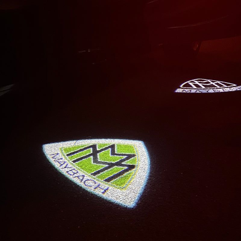 MAYBACH LOGO PROJECTOT LIGHTS Nr.1325 (quantità 1 = 2 pellicole logo /2 luci porta）