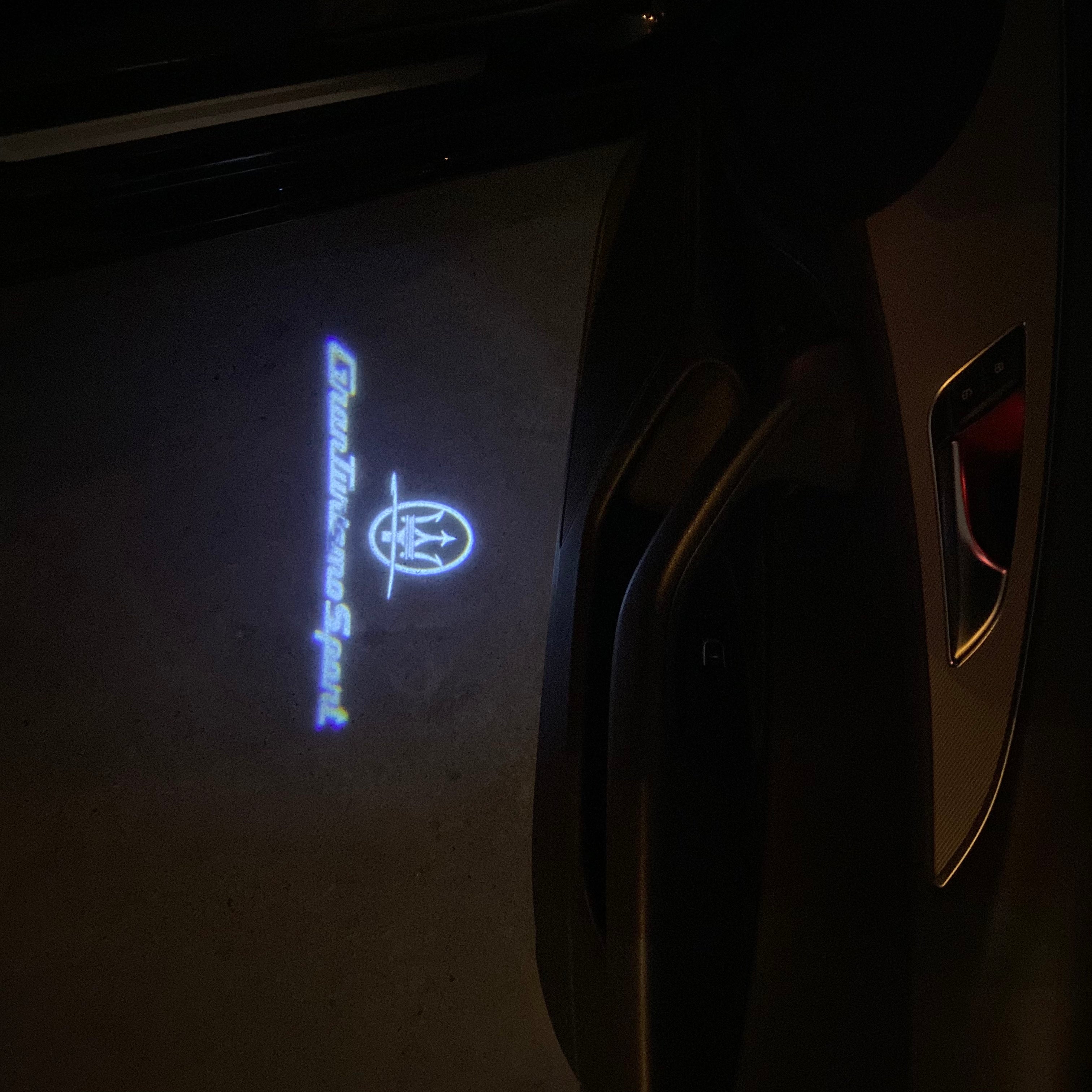 Maserati Granturismo Sport LOGO PROJECROTR LIGHTS Nr.29 (quantity 1 = 1 sets/2 door lights)