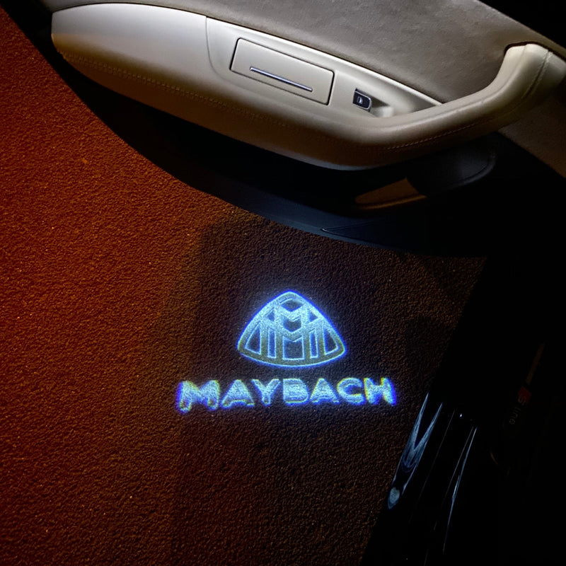 MAYBACH LOGO PROJECTOT LIGHTS Nr.1319 (quantità 1 = 2 pellicole logo /2 luci porta）