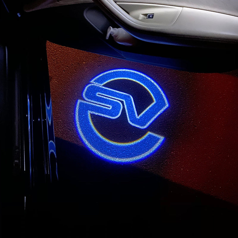 JAGUAR SV LOGO PROJECROTR LIGHTS Nr.29 (quantità 1 = 1 set/2 luci porta)