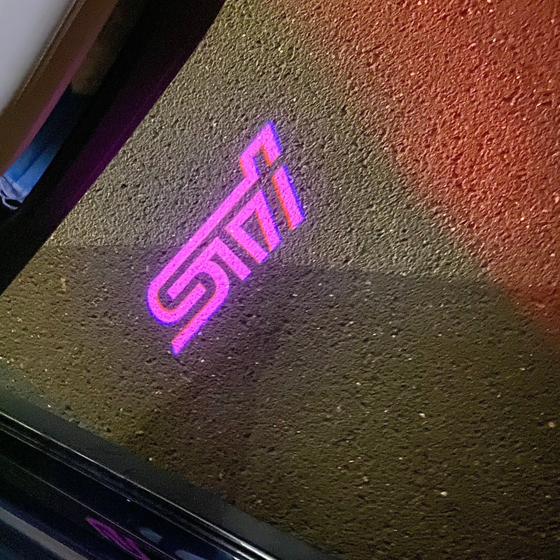 STI LOGO PROJECROTR LIGHTS Nr.03 (quantità 1 = 1 set/2 luci porta) 