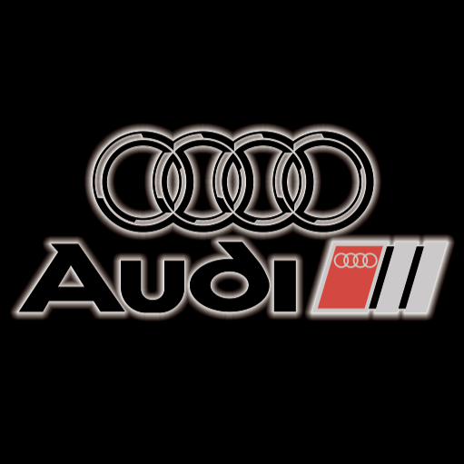 AUDI LOGO ORIGINALE PROJECTOT LIGHTS Nr.001 