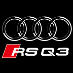 AUDI  RSQ3 LOGO PROJECTOT LIGHTS Nr.3719