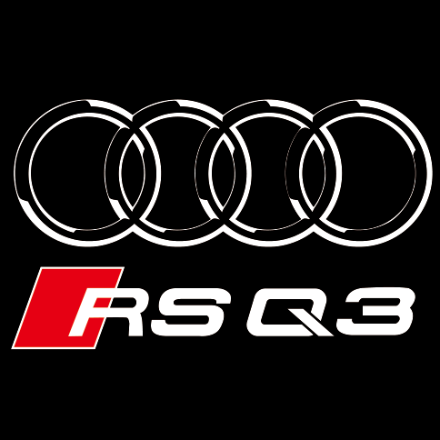 AUDI  RSQ3 LOGO PROJECTOT LIGHTS Nr.3719