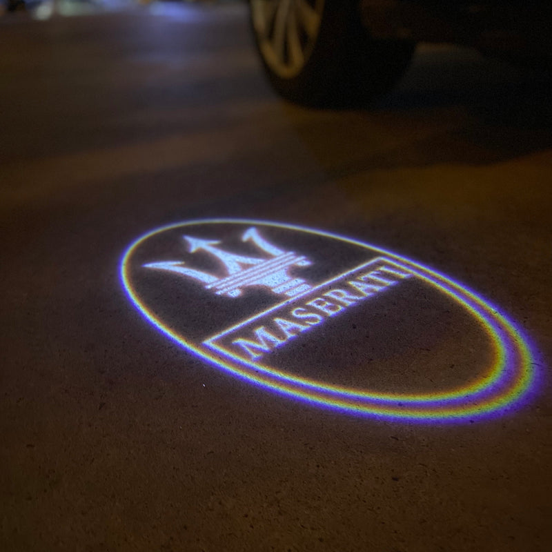 Maserati Original LOGO PROJECROTR LIGHTS Nr.26 (quantità 1 = 1 set/2 luci porta) 