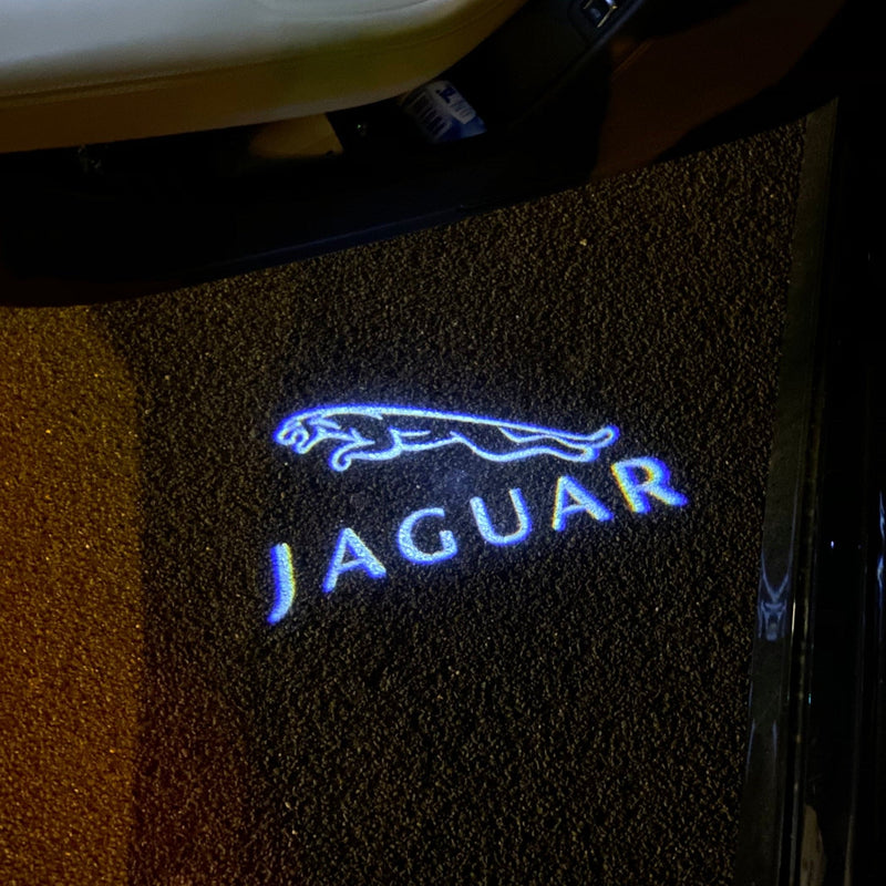 JAGUAR Original LOGO PROJECROTR LIGHTS Nr.04 (quantità 1 = 1 set/2 luci porta)