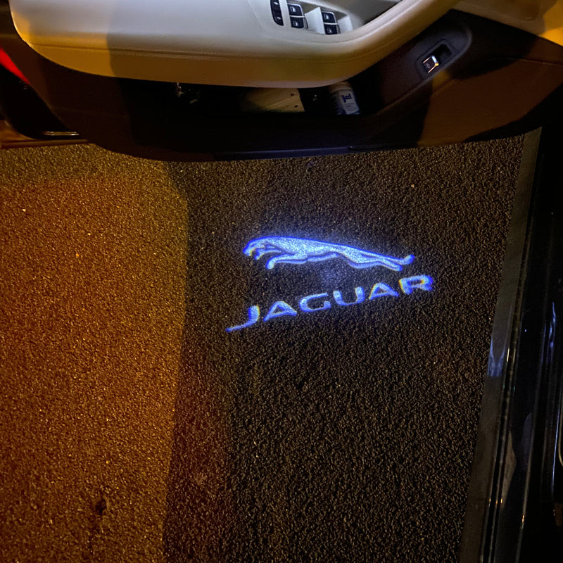 JAGUAR Original LOGO PROJECROTR LIGHTS Nr.03 (quantità 1 = 1 set/2 luci porta) 