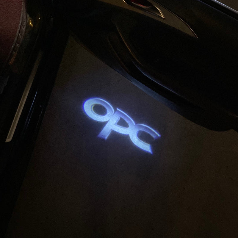 Opel Insignia OPC LOGO PROJECROTR LIGHTS Nr.1419 (quantità 1 = 1 set/2 luci porta)