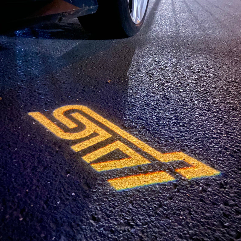 STI LOGO PROJECROTR LIGHTS Nr.03 (quantità 1 = 1 set/2 luci porta) 