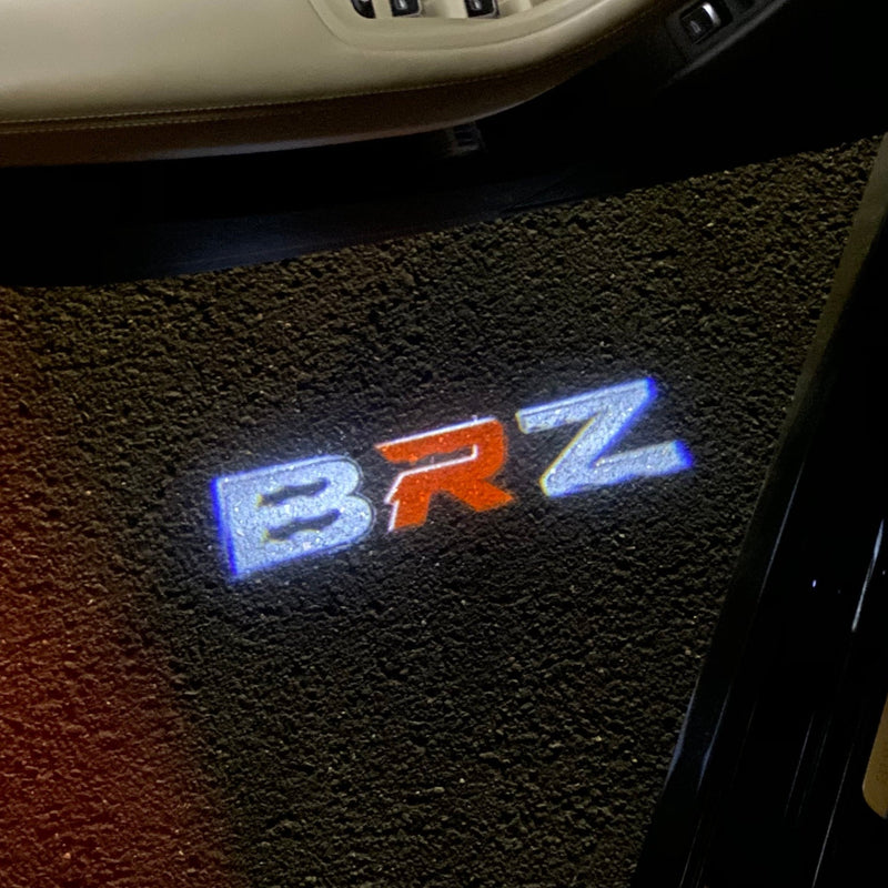 SUBARU  BRZ  LOGO PROJECROTR LIGHTS Nr.03 (quantity 1 = 1 sets/2 door lights)