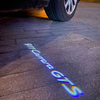 PORSCHE Carrera  LOGO PROJECTOT LIGHTS Nr.8087 (quantity  1 =  2 Logo Film /  2 door lights)