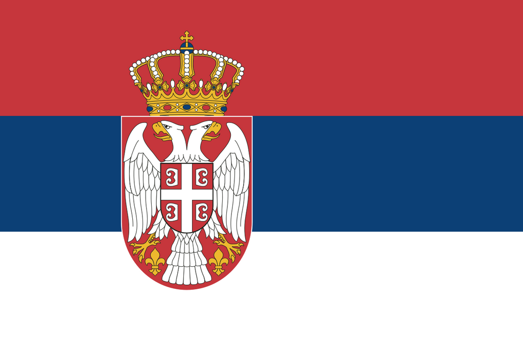 Serbia Република Србија   National Flag  logo door lights (quantity 1 = 1 sets / 2 logo film /  Can replace of lights  other logos )