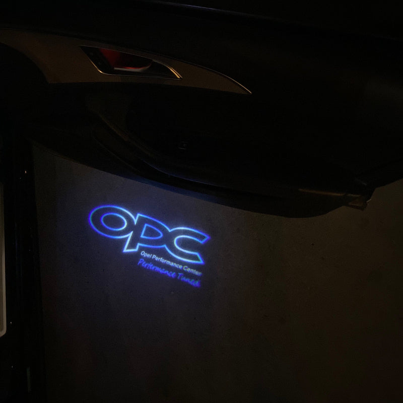 Opel Insignia OPC LOGO PROJECROTR LIGHTS Nr.1430 (Menge 1 = 1 Satz/2 Türleuchten)