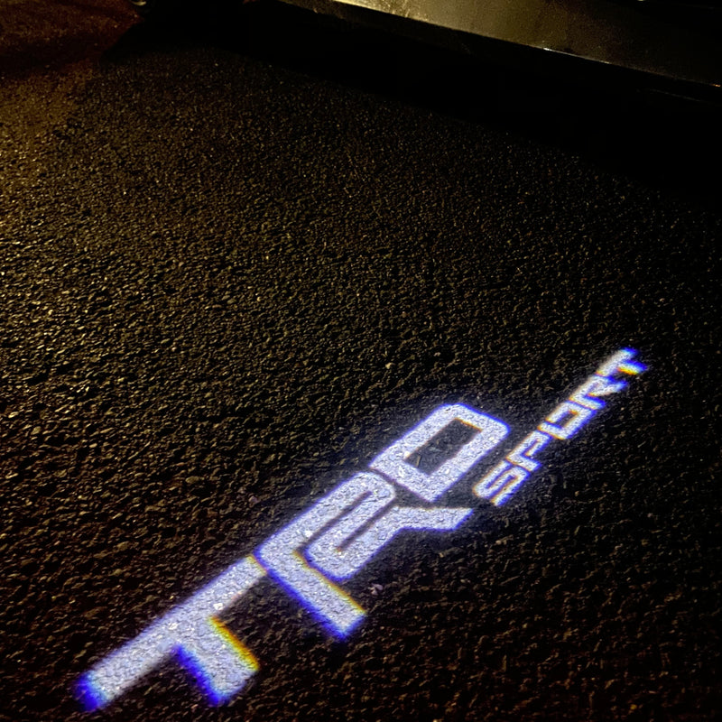 TRD LOGO PROJECROTR LIGHTS Nr.03 (Menge 1 = 1 Satz/2 Türleuchten) 