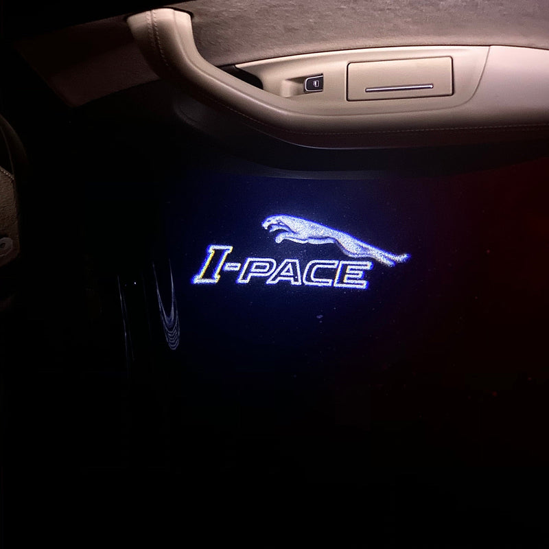 JAGUAR I PACE LOGO PROJECROTR LIGHTS Nr.126 (quantità 1 = 1 set/2 luci porta