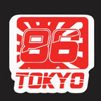 TOYOTA  GT86 PROJECROTR LIGHTS    Nr.14  (quantity 1 = 2 Logo Films /2 door lights）