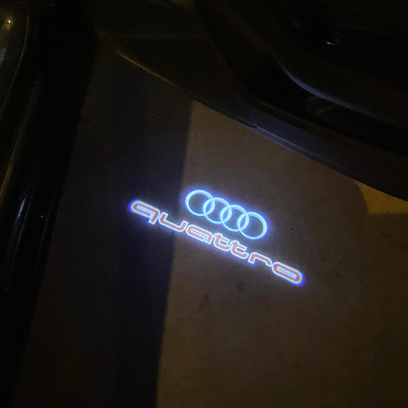 LUCI AUDI QUATTRO LOGO PROJECTOT Nr.3727 