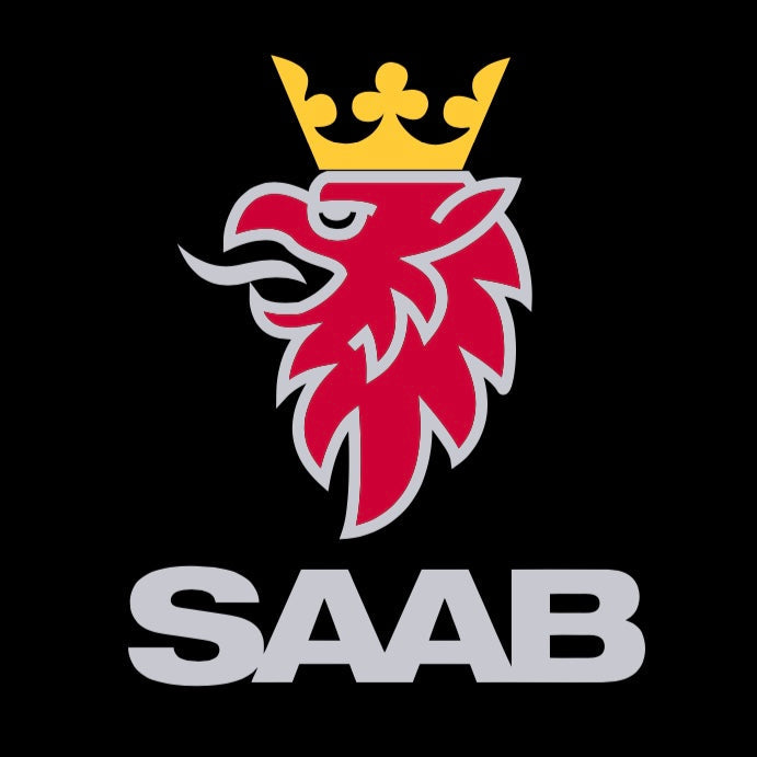 SAAB Original LOGO PROJECROTR LIGHTS Nr.2509 (Menge 1 = 1 Satz/2 Türleuchten)