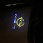 Opel Insignia TURBO LOGO PROJECROTR LIGHTS Nr.1439 (quantity 1 = 1 sets/2 door lights)