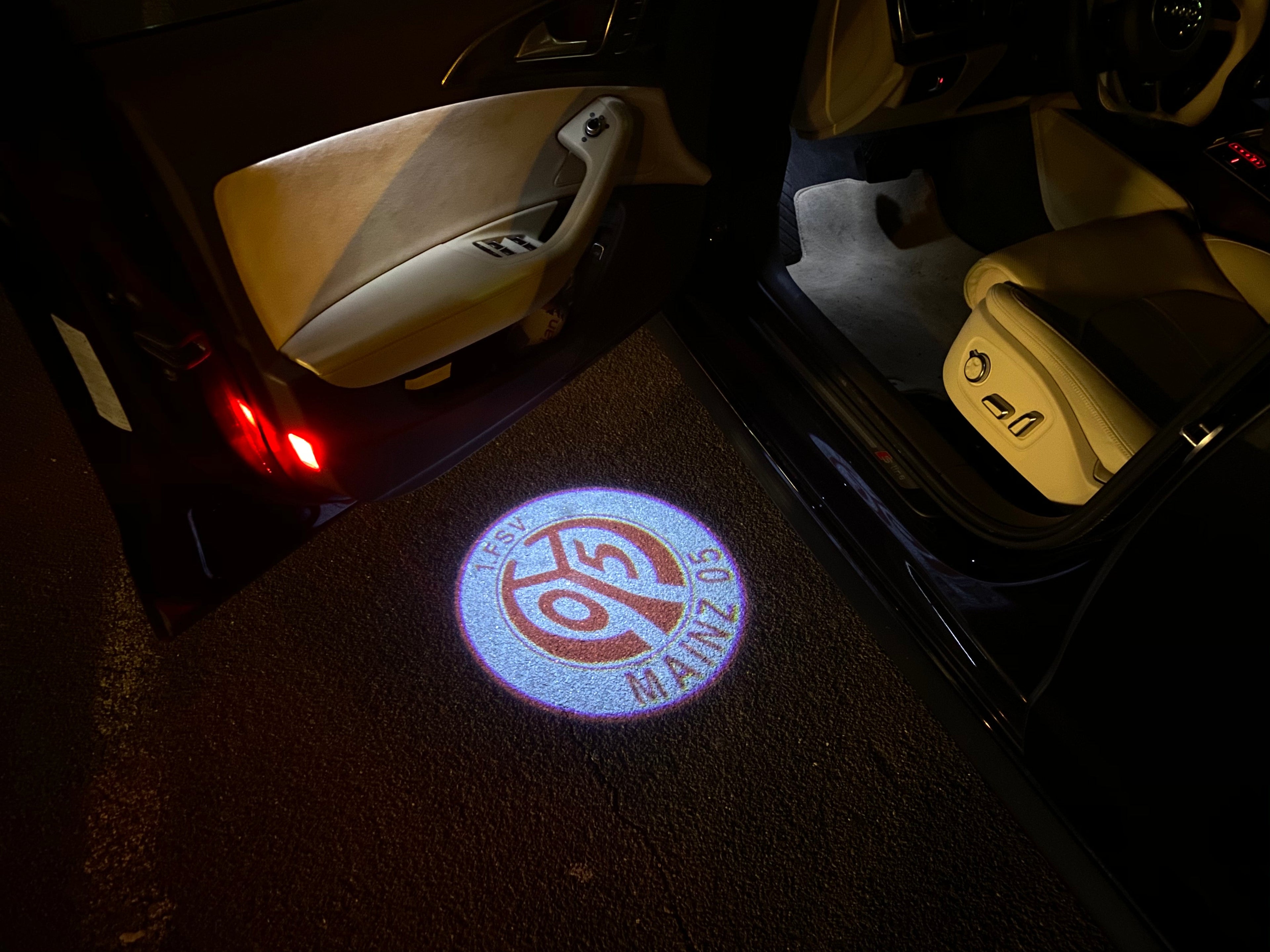 Football CLUB Logo Nr.258  (quantity 1 = 2 Logo Films /2 door lights）