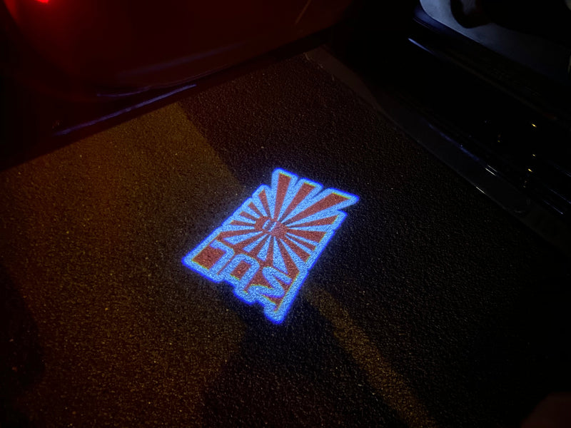 JDM LOGO PROJECTOT LIGHTS Nr.18 (Menge 1 = 1 Satz/2 Türlichter) 