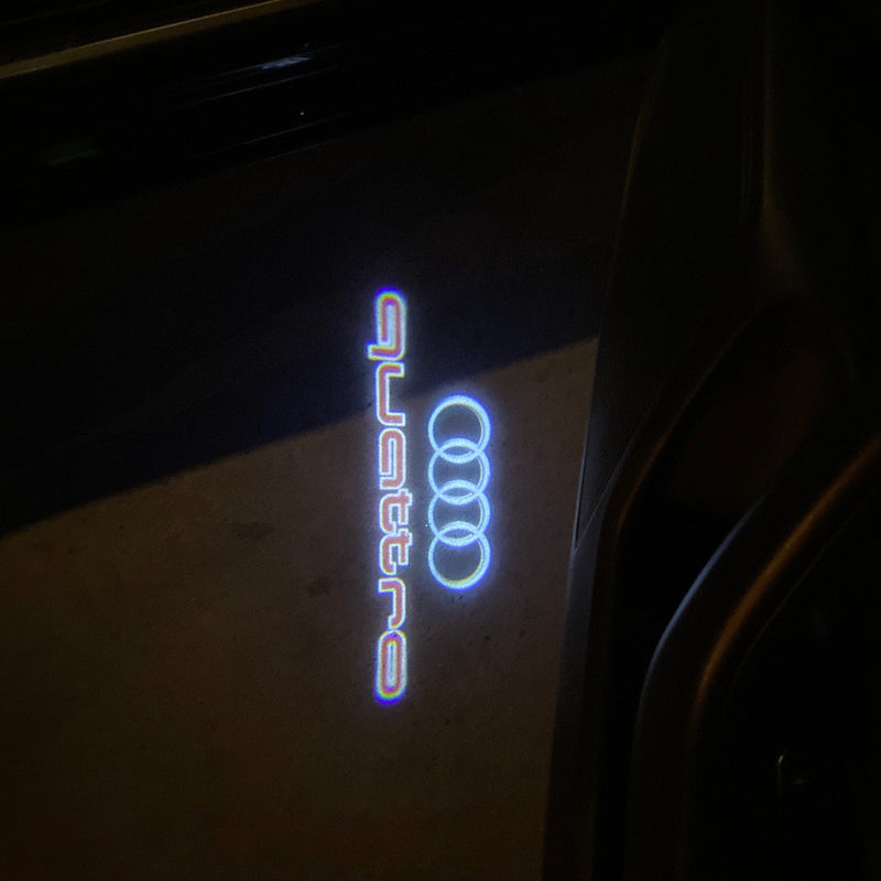 LUCI AUDI QUATTRO LOGO PROJECTOT Nr.3727 