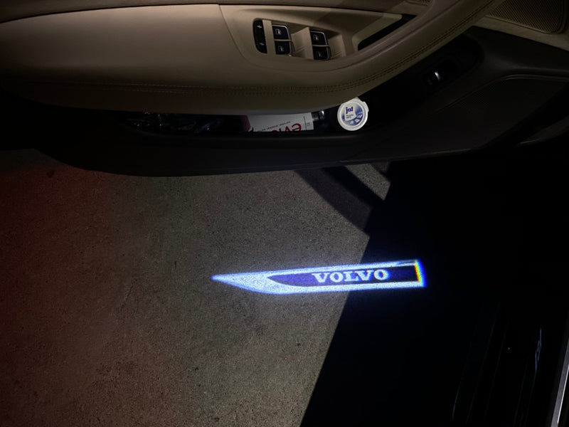 Volvo Original LOGO PROJECROTR LIGHTS Nr.139 (quantità 1 = 2 pellicole logo / 2 luci porta)