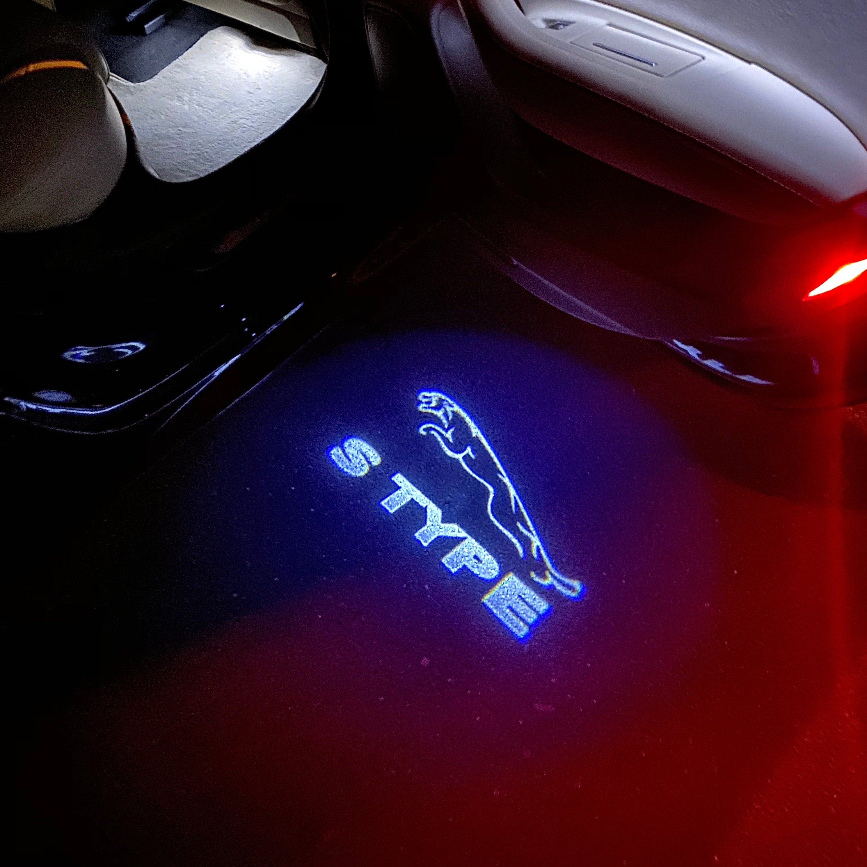 JAGUAR  S TYPE LOGO PROJECROTR LIGHTS Nr.134  (quantity 1 = 1 sets/2 door lights)