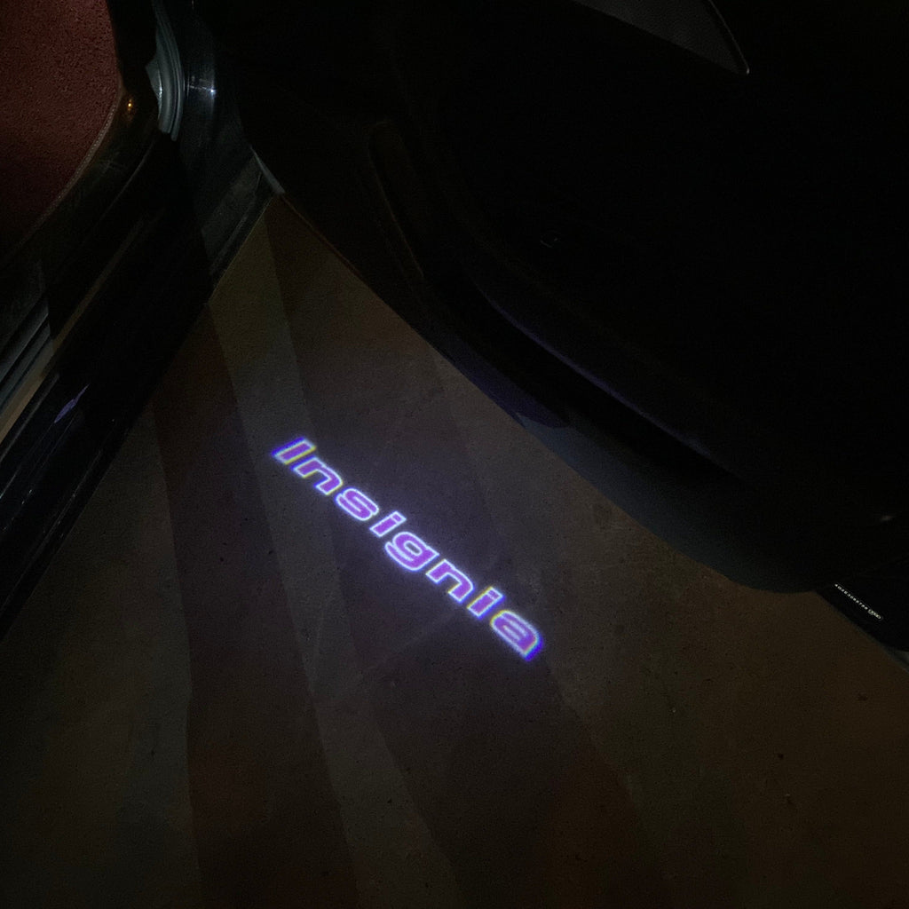 Opel Insignia Original  LOGO PROJECROTR LIGHTS Nr.1410 (quantity 1 = 1 sets/2 door lights)