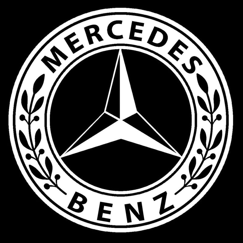 MERCEDES BENZ Original LOGO PROJECTOT LIGHTS Nr.04 (Menge 1 = 1 Satz/2 Türleuchten) 