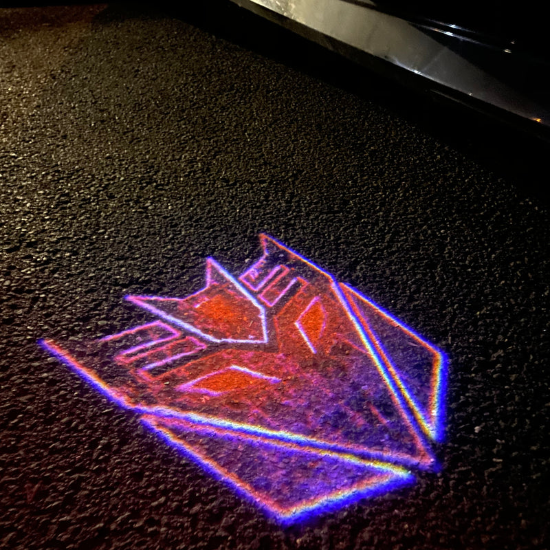 Luci per porte con logo Transformers Nr.263 (quantità 1 = 2 pellicole con logo /2 luci per porte）Logo della serie di film 