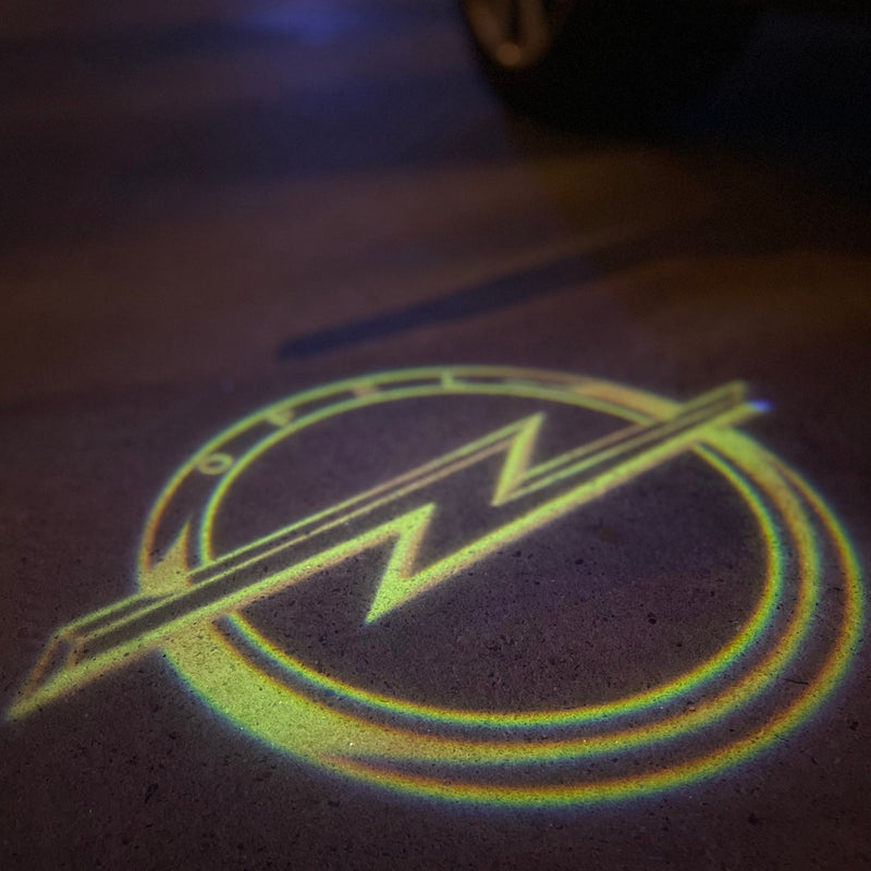 Opel Original LOGO PROJECROTR LIGHTS Nr.1421 (Menge 1 = 1 Satz/2 Türleuchten)