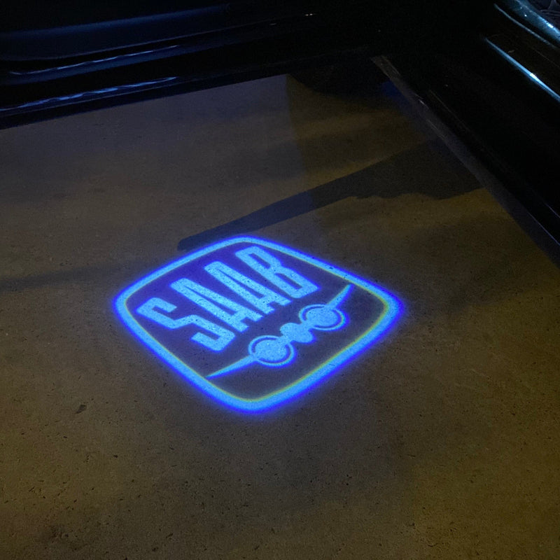 SAAB  Original LOGO PROJECROTR LIGHTS Nr.2514 (quantity 1 = 1 sets/2 door lights)