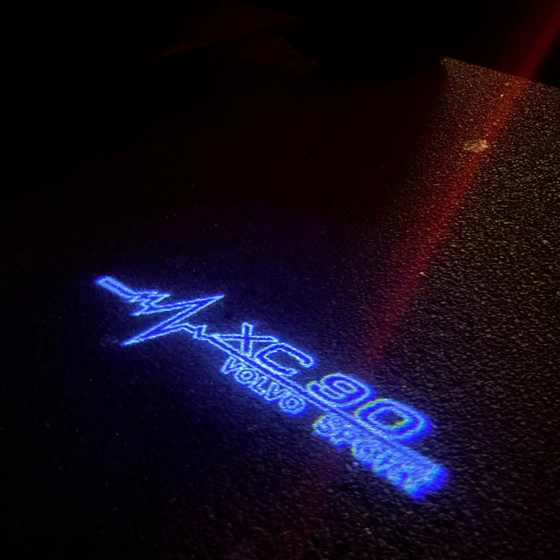 Volvo XC 90 LOGO PROJECROTR LIGHTS Nr.44 (Menge 1 = 2 Logofolie / 2 Türleuchten) 