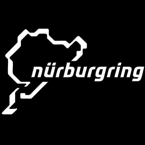 Nürburgring Logo Nr.229  (quantity 1 = 2 Logo Films /2 door lights）Automobile Racing & Culture