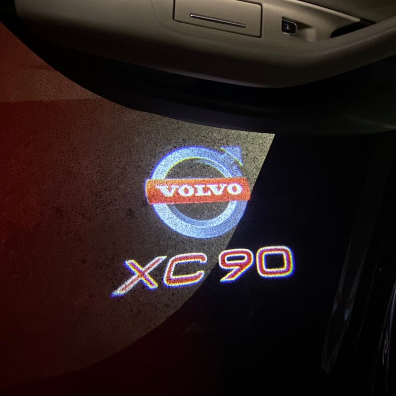 Volvo XC 90 LOGO PROJECROTR LIGHTS Nr.12 (Menge 1 = 2 Logofolie / 2 Türleuchten) 